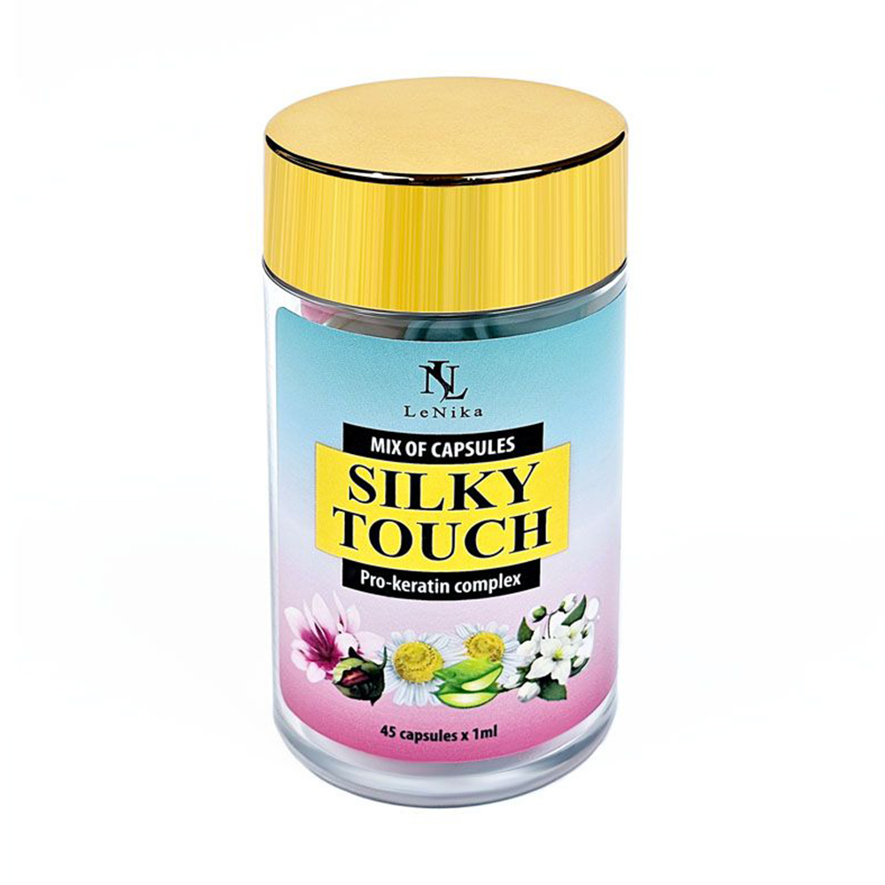 Мікс з капсул для волосся LeNika Silky Touch Pro-Keratin Complex Mix Of Capsules Шовковий дотик, 45*1 мл