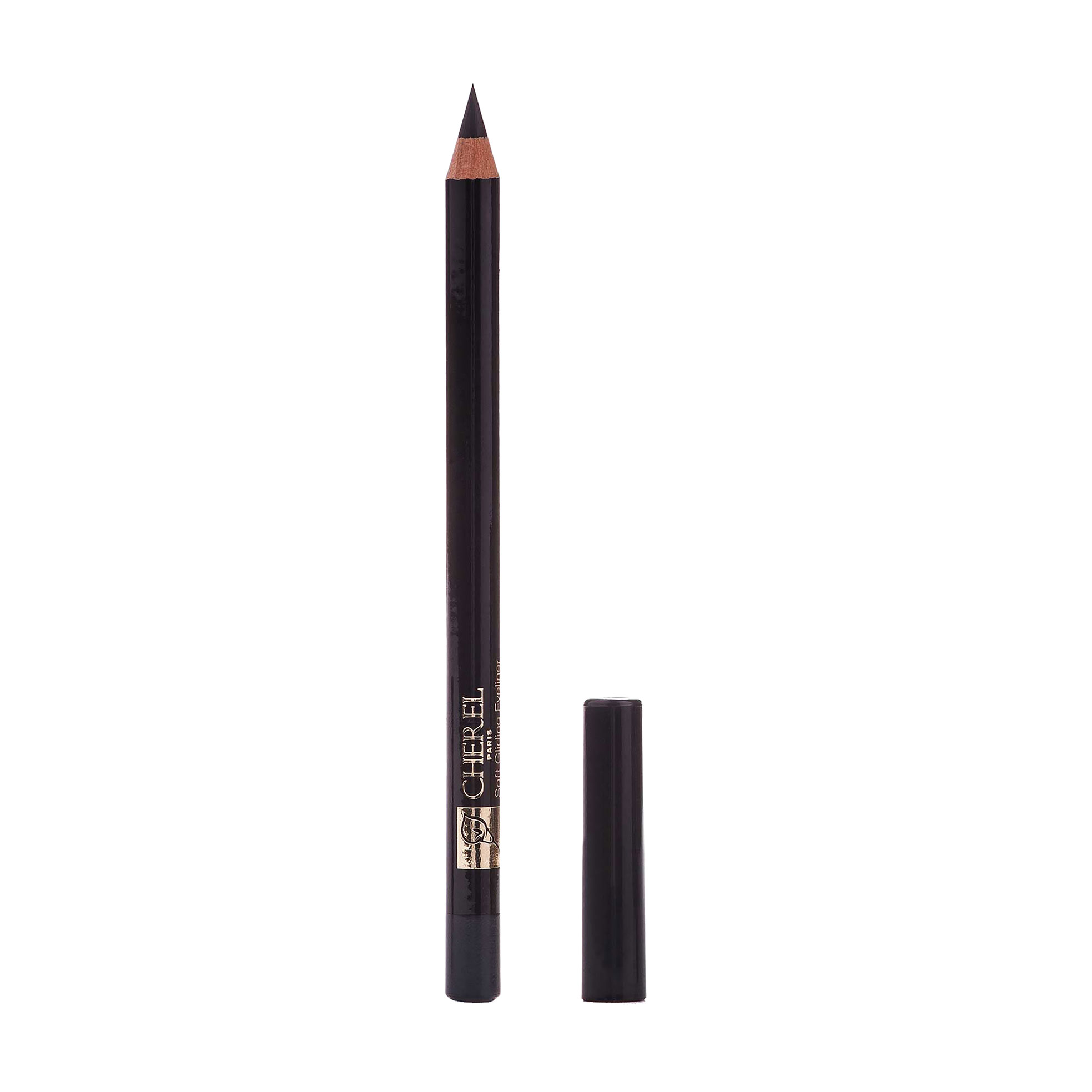 Шовковий олівець для очей Cherel Soft Gliding Pencil 10 Black, 1.64 г